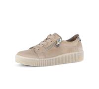 Gabor - Sneaker low Rauleder beige beige - Gr. - 5.5 UK