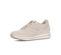 Sneaker GABOR "Sneaker low", Damen, Gr. 38,5, beige, Schuhe Sneaker (44091632-38,5) beige