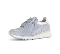 Gabor Damen Sneaker 86.307.64 OptiFit K-Weite hell-blau Größe 38.5