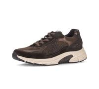 Keilsneaker ROLLINGSOFT, Damen, Gr. 38,5, braun kombiniert, Glattleder, Textil, Ziegenveloursleder, Schuhe, Freizeitschuh, Halbschuh, Schnürer in komfortabler Verarbeitung (10150469-38,5) braun kombin