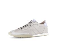 Sneaker GABOR "Sneaker low Glattleder", Damen, Gr. 38,5, grau, Schuhe Sneaker (22820655-38,5) grau