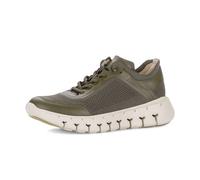 Sneaker GABOR "Sneaker low", Damen, Gr. 38,5, grün, Schuhe Sneaker (28347664-38,5) grün