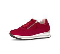 Sneaker GABOR "Sneaker low", Damen, Gr. 38,5, rot, Schuhe Sneaker (77901316-38,5) rot