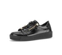 Sneaker GABOR "Sneaker low", Damen, Gr. 38,5, schwarz, Schuhe Sneaker (88872254-38,5) schwarz