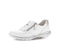 Sneaker GABOR "Sneaker low", Damen, Gr. 38,5, weiß, Schuhe Sneaker (54226710-38,5) weiß