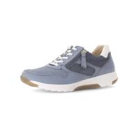 Sneaker GABOR "Sneaker low", Damen, Gr. 38, blau, Schuhe Sneaker (94158362-38) blau