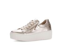 Sneaker GABOR "Sneaker low", Damen, Gr. 38, gold, Schuhe Sneaker (58484728-38) gold