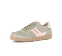 Gabor Damen Low-Top Sneaker, Frauen Sneaker,Best Fitting,Schilf/Bloom (34),38 EU / 5 UK
