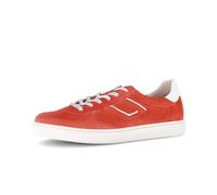 Sneaker GABOR "Sneaker low", Damen, Gr. 38, orange, Schuhe Sneaker (73230056-38) orange