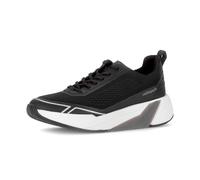 Sneaker GABOR "Sneaker low", Damen, Gr. 38, schwarz-weiß (schwarz), Schuhe Sneaker (63041467-38) schwarz