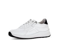 Sneaker GABOR "Sneaker low", Damen, Gr. 38, schwarz-weiß (weiß), Schuhe Sneaker (51958825-38) weiß