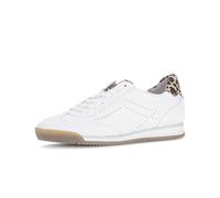 Gabor Sneaker low Materialmix Leder Damen Creme Größe 38