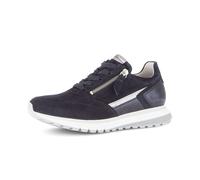 Sneaker GABOR COMFORT "Gabor Comfort Sneaker Leder", Damen, Gr. 39, dunkelblau, Leder, Schuhe Sneaker (20822051-39) dunkelblau