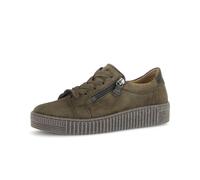 Sneaker GABOR "Sneaker low", Damen, Gr. 39, grün, Schuhe Sneaker (68846327-39) grün