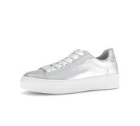 Sneaker GABOR "Sneaker low", Damen, Gr. 39, silber, Schuhe Sneaker (49110348-39) silber