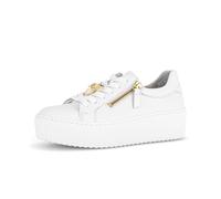Sneaker GABOR "Sneaker low", Damen, Gr. 39, weiß, Schuhe Sneaker (44139242-39) weiß