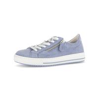 Gabor Sneaker Schuhe hellblau Velour 86.518.46 - Größe 40.5