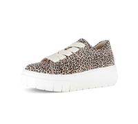 Sneaker GABOR "Sneaker low", Damen, Gr. 40,5, braun (beige), Schuhe Sneaker (97215520-40,5) beige