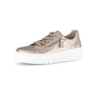 Sneaker GABOR "Sneaker low", Damen, Gr. 40,5, gold, Schuhe Sneaker (25198967-40,5) gold