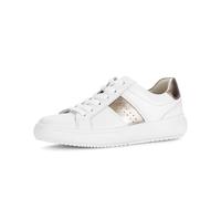 Sneaker GABOR "Sneaker low", Damen, Gr. 40,5, weiß, Schuhe Sneaker (62112120-40,5) weiß