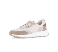 Sneaker GABOR "Sneaker low", Damen, Gr. 40, beige (beige, braun), Schuhe Sneaker (30832267-40) beige, braun