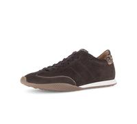 Sneaker GABOR "Sneaker low Materialmix Leder", Damen, Gr. 40, braun, Schuhe Sneaker (13735240-40) braun