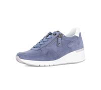 Sneaker GABOR "Sneaker low", Damen, Gr. 41, blau, Schuhe Sneaker (33289446-41) blau