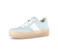 Sneaker GABOR "Sneaker low", Damen, Gr. 41, blau, Schuhe Sneaker (45306626-41) blau