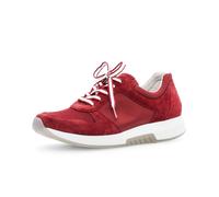 Gabor Damen Low-Top Sneaker, Frauen Halbschuhe,Freizeitschuhe,Turnschuhe,Laufschuhe,Freizeit,sportlich,straßenschuhe,red,41 EU / 7.5 UK