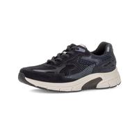 Keilsneaker ROLLINGSOFT, Damen, Gr. 41, dunkelblau, Kalbsleder, Textil, Veloursleder, Schuhe, Freizeitschuh, Halbschuh, Schnürer in komfortabler Verarbeitung (53922142-41) dunkelblau