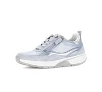 Sneaker GABOR "Sneaker low", Damen, Gr. 41, silber (blau), Schuhe Sneaker (78782223-41) blau
