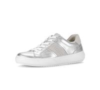 Sneaker GABOR "Sneaker low", Damen, Gr. 41, silber, Schuhe Sneaker (48880351-41) silber
