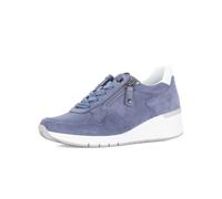 Sneaker GABOR "Sneaker low", Damen, Gr. 42,5, blau, Schuhe Sneaker (33289446-42,5) blau