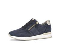 Sneaker GABOR "Sneaker low", Damen, Gr. 42,5, blau, Schuhe Sneaker (51763015-42,5) blau