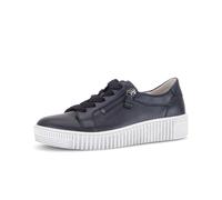 Sneaker GABOR "Sneaker low", Damen, Gr. 42,5, blau, Schuhe Sneaker (93053140-42,5) blau