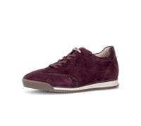 Sneaker GABOR "Sneaker low", Damen, Gr. 42,5, rot, Schuhe Sneaker (88491154-42,5) rot