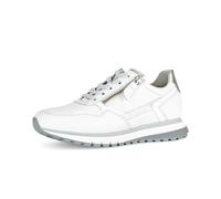 Sneaker GABOR "Sneaker low", Damen, Gr. 42,5, weiß, Schuhe Sneaker (47585054-42,5) weiß