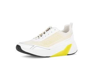 Sneaker GABOR "Sneaker low", Damen, Gr. 42,5, weiß, Schuhe Sneaker (94815229-42,5) weiß