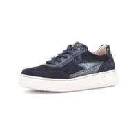 Sneaker GABOR "Sneaker low", Damen, Gr. 42, blau, Schuhe Sneaker (51591443-42) blau