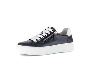Sneaker GABOR "Sneaker low", Damen, Gr. 43, schwarz (blau), Schuhe Sneaker (47458557-43) blau