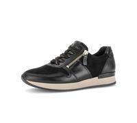 Sneaker GABOR "Sneaker low", Damen, Gr. 43, schwarz, Schuhe Sneaker (84436167-43) schwarz