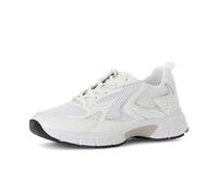 Sneaker GABOR "Sneaker low", Damen, Gr. 43, weiß, Schuhe Sneaker (47192452-43) weiß