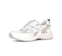 Sneaker GABOR "Sneaker low", Damen, Gr. 43, weiß, Schuhe Sneaker (93965432-43) weiß