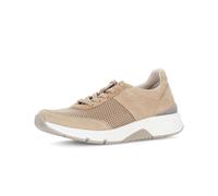 Sneaker GABOR "Sneaker low", Damen, Gr. 44, beige, Schuhe Sneaker (85578437-44) beige