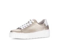 Sneaker GABOR "Sneaker low", Damen, Gr. 44, gold, Schuhe Sneaker (17399441-44) gold