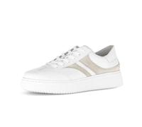 Sneaker GABOR "Sneaker low Glattleder", Damen, Gr. 38,5, multicolour, Schuhe Sneaker (73871544-38,5) multicolour