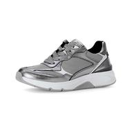 Sneaker GABOR "Sneaker low", Herren, Gr. 37,5, silber, Schuhe Sneaker (63712043-37,5) silber