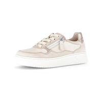 Sneaker GABOR "Sneaker low", Damen, Gr. 39, beige, Schuhe Sneaker (17012038-39) beige