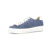Sneaker GABOR COMFORT "Gabor Comfort Sneaker Leder", Damen, Gr. 41, heaven, Leder, Schuhe Sneaker (19158456-41) heaven