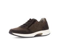 Sneaker GABOR "rollingsoft Sneaker low Materialmix Leder", Herren, Gr. 42, braun, Schuhe Sneaker (39389154-42) braun
